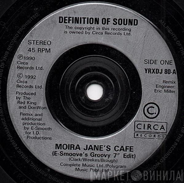 Definition Of Sound - Moira Jane's Cafe