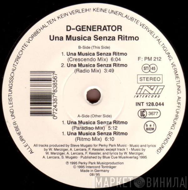  Degeneration  - Una Musica Senza Ritmo