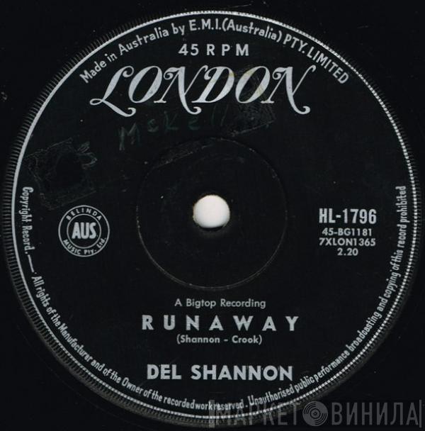  Del Shannon  - Runaway
