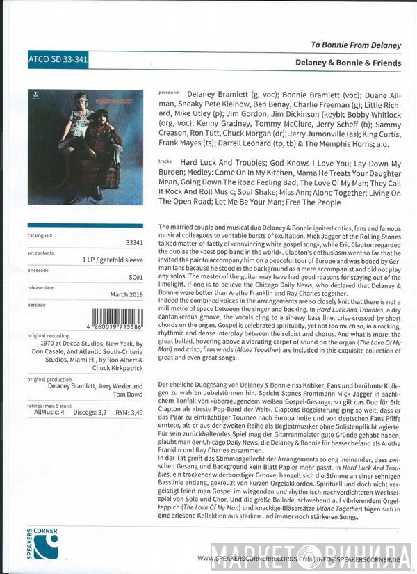  Delaney & Bonnie & Friends  - To Bonnie From Delaney