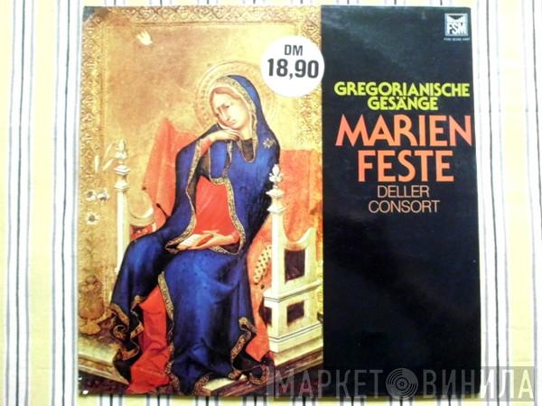  Deller Consort  - Gregorianische Gesänge Folge 7 - Marienfeste
