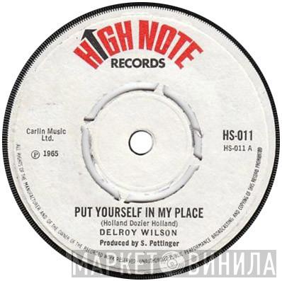 Delroy Wilson - Put Yourself In My Place / It Hurts