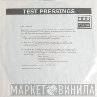  Demdike Stare  - Testpressing #002