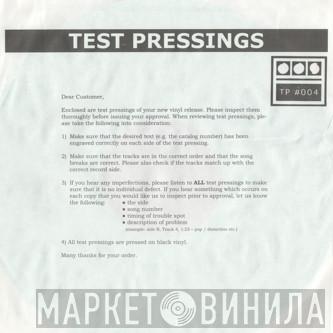 Demdike Stare - Testpressing #004