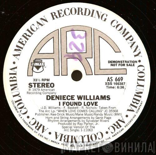  Deniece Williams  - I Found Love / Are You Thinking?