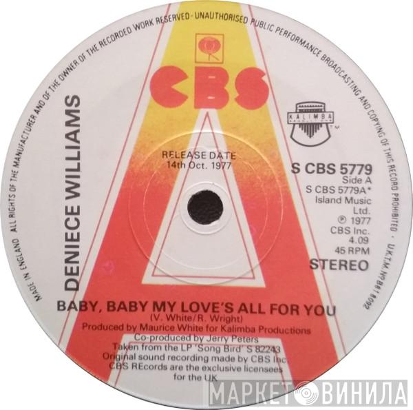 Deniece Williams - Baby, Baby My Love's All For You
