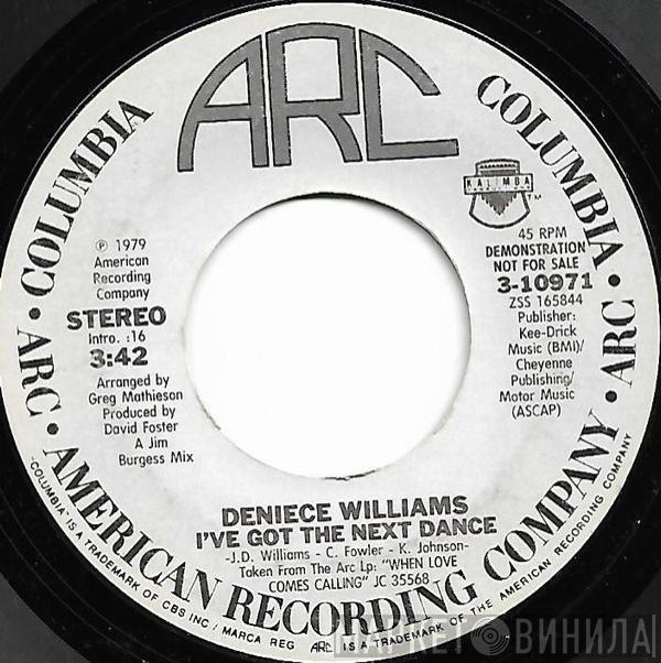 Deniece Williams  - I've Got The Next Dance