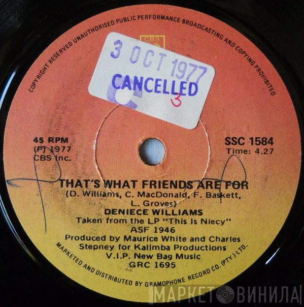  Deniece Williams  - That's What Friends Are For