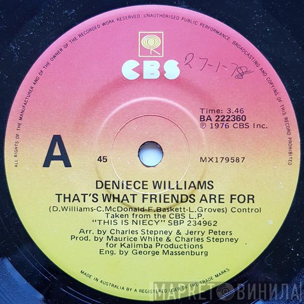  Deniece Williams  - That's What Friends Are For