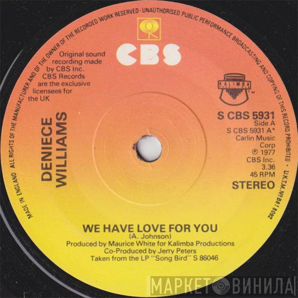 Deniece Williams - We Have Love For You