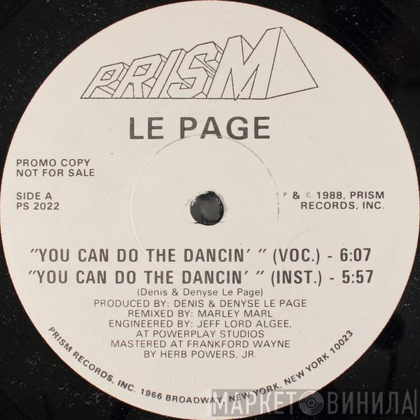 Denis & Denyse LePage - You Can Do The Dancin'