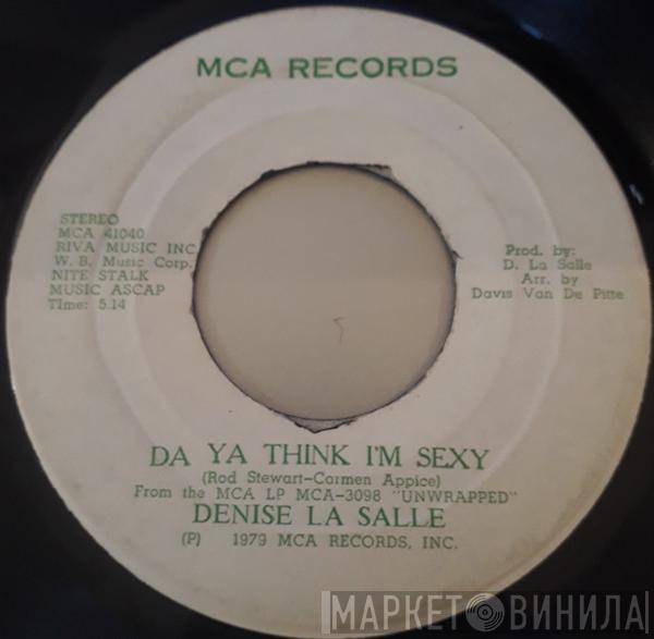  Denise LaSalle  - Think About It / Da Ya Think I'm Sexy