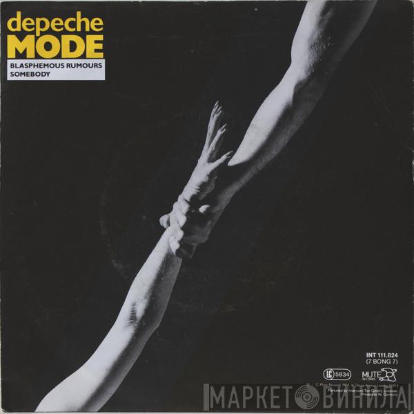  Depeche Mode  - Blasphemous Rumours / Somebody