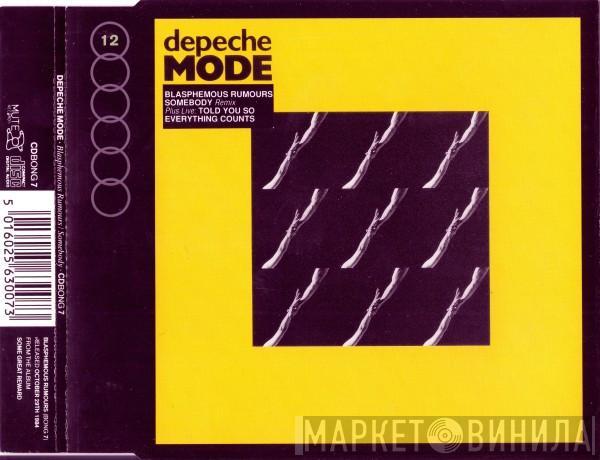 Depeche Mode  - Blasphemous Rumours / Somebody