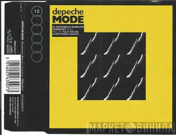  Depeche Mode  - Blasphemous Rumours / Somebody