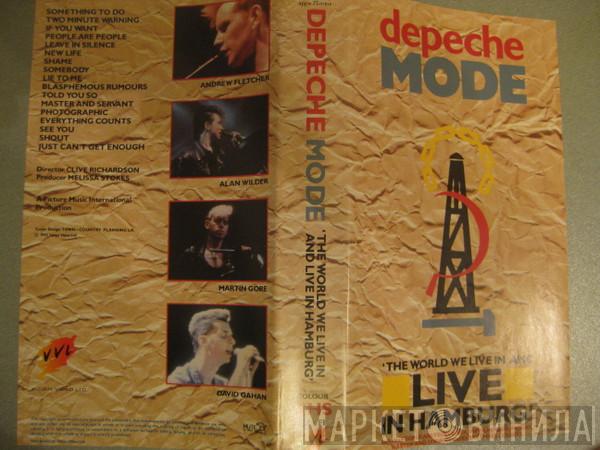  Depeche Mode  - 'The World We Live In And Live In Hamburg'