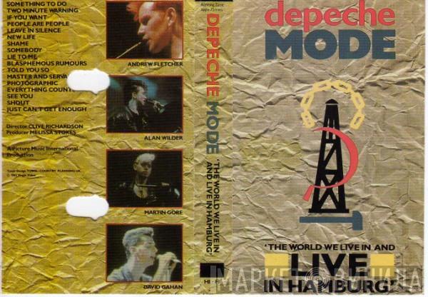  Depeche Mode  - 'The World We Live In And Live In Hamburg'
