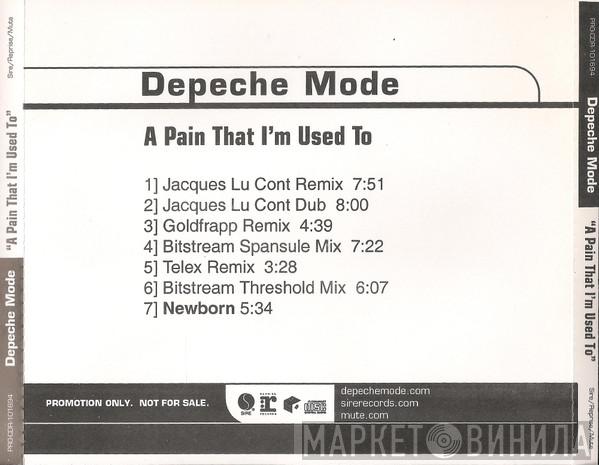  Depeche Mode  - A Pain That I'm Used To