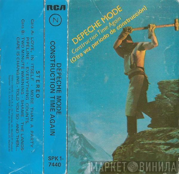  Depeche Mode  - Construction Time Again = Otra Vez Período De Construcción
