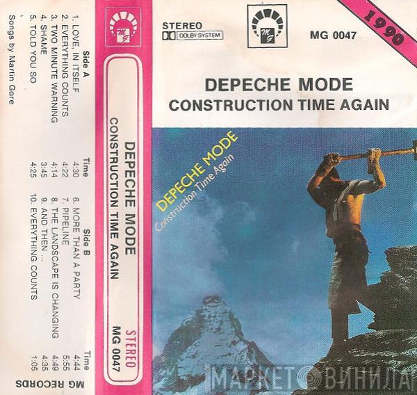  Depeche Mode  - Construction Time Again