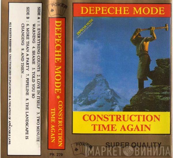  Depeche Mode  - Construction Time Again
