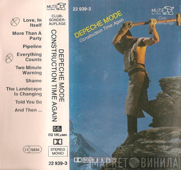 Depeche Mode  - Construction Time Again