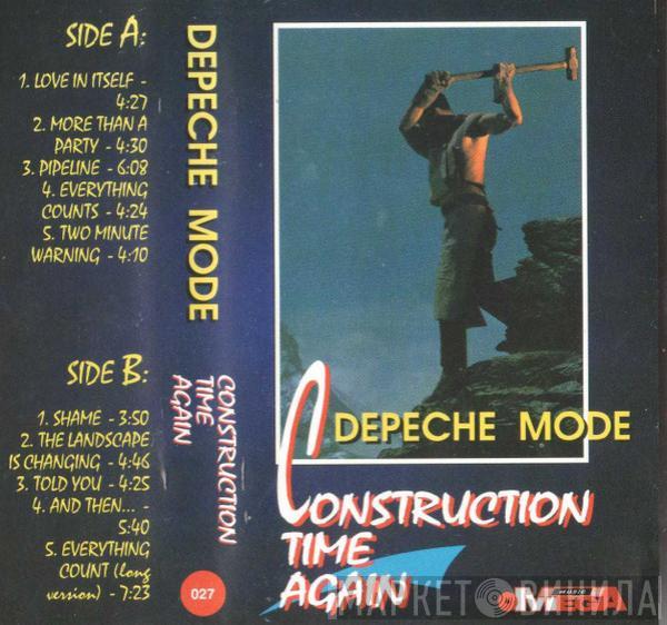  Depeche Mode  - Construction Time Again