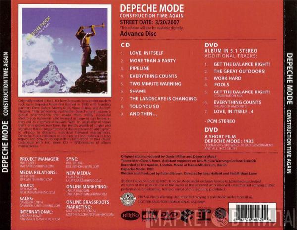  Depeche Mode  - Construction Time Again