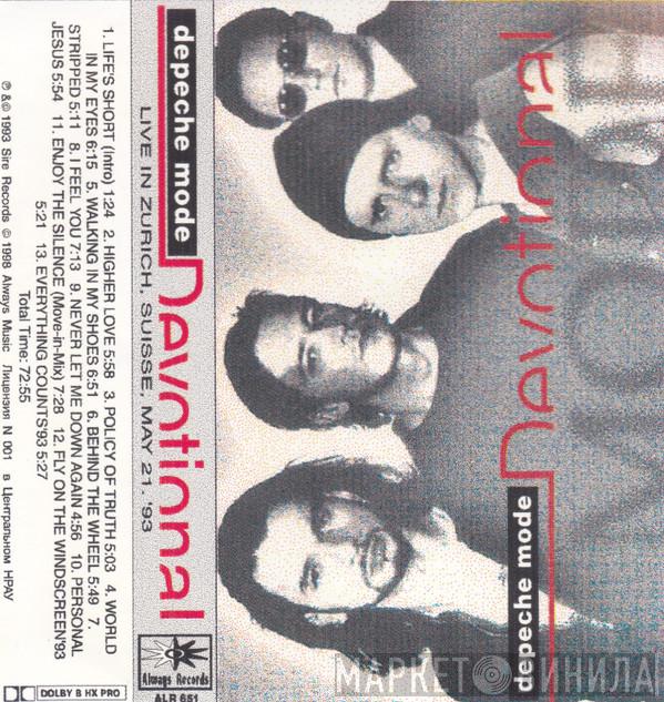  Depeche Mode  - Devotional (Live In Zurich, Suisse, May 21, '93)
