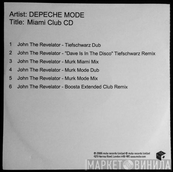  Depeche Mode  - John The Revelator (Miami Club CD)