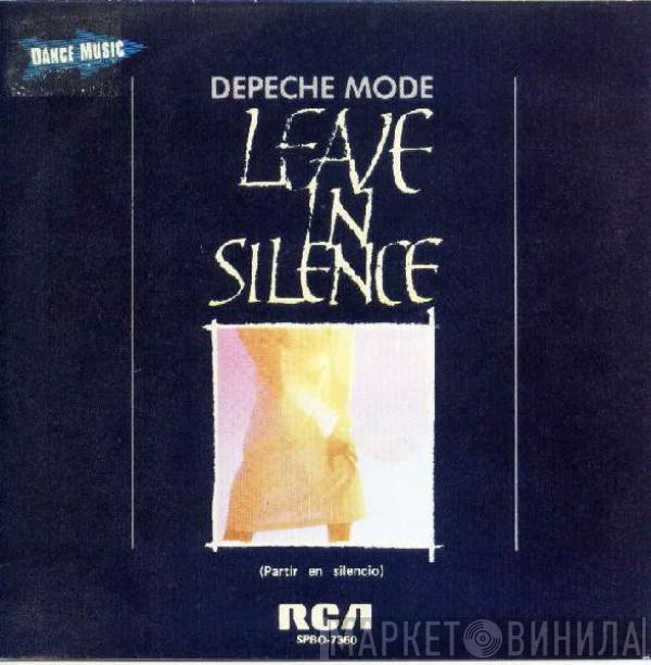  Depeche Mode  - Leave In Silence = Partir En Silencio