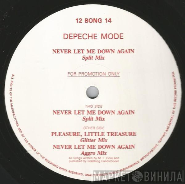  Depeche Mode  - Never Let Me Down Again (Split Mix)