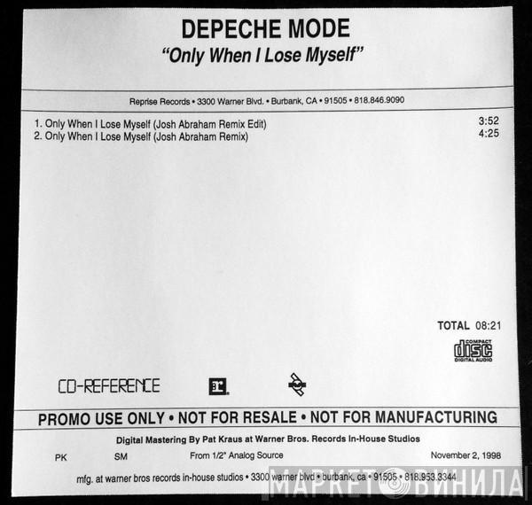  Depeche Mode  - Only When I Lose Myself