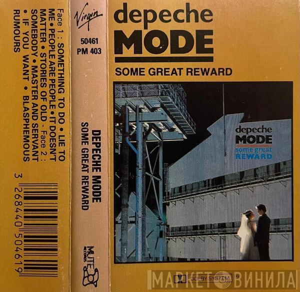  Depeche Mode  - Some Great Reward