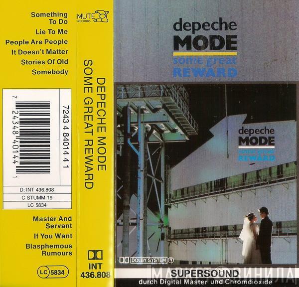  Depeche Mode  - Some Great Reward