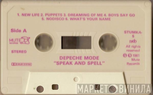  Depeche Mode  - Speak & Spell