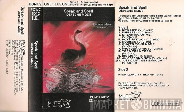  Depeche Mode  - Speak & Spell