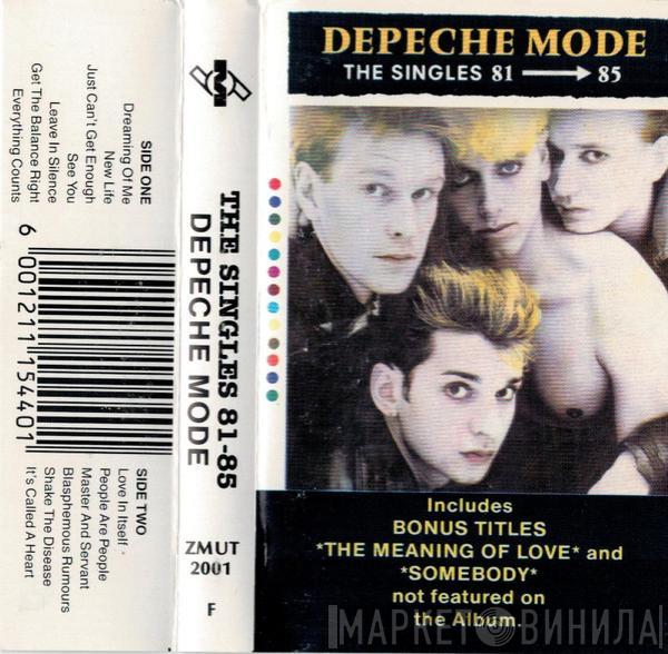  Depeche Mode  - The Singles 81 → 85