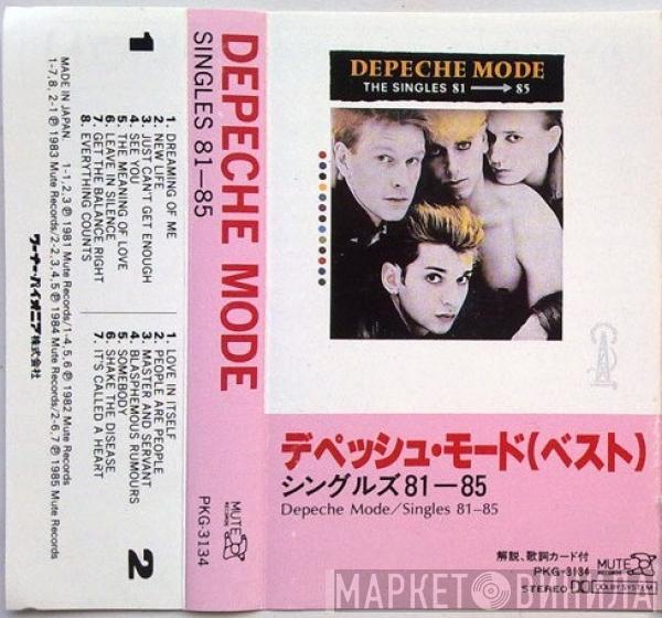  Depeche Mode  - The Singles 81 → 85