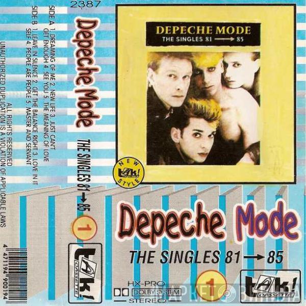  Depeche Mode  - The Singles 81-85 (1)