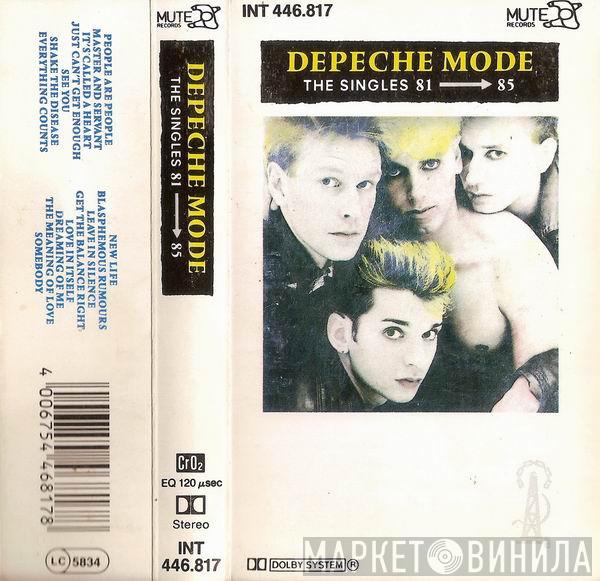  Depeche Mode  - The Singles 81 - 85