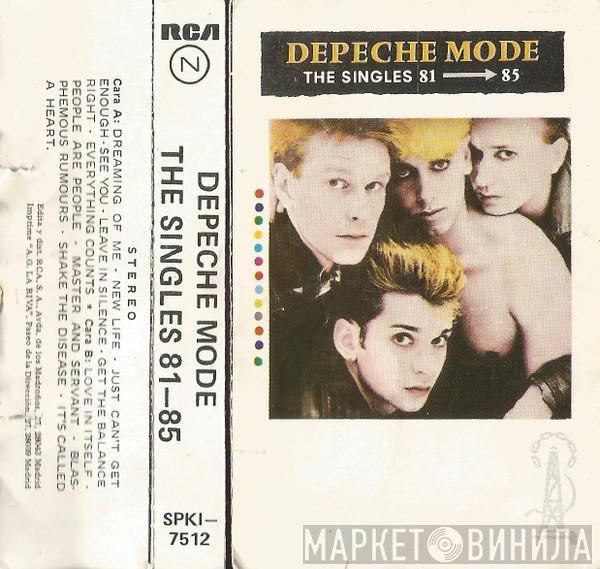  Depeche Mode  - The Singles 81 - 85