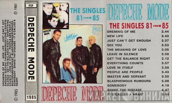  Depeche Mode  - The Singles 81 - 85