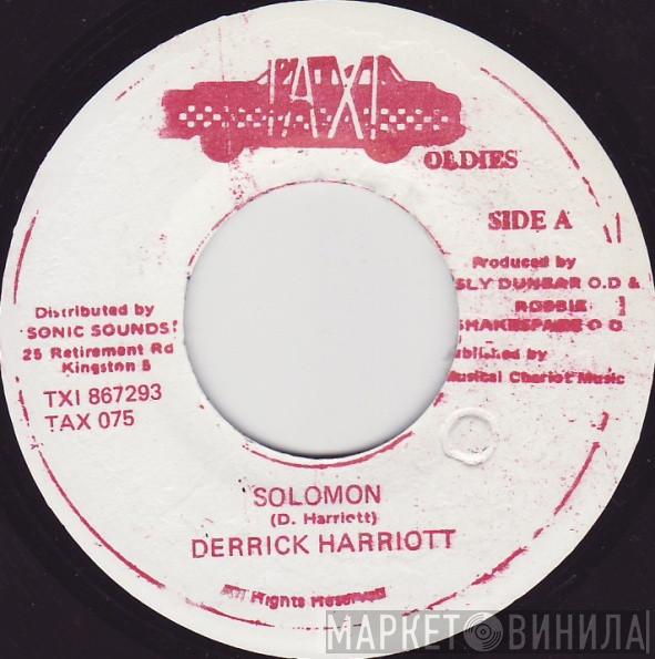  Derrick Harriott  - Solomon