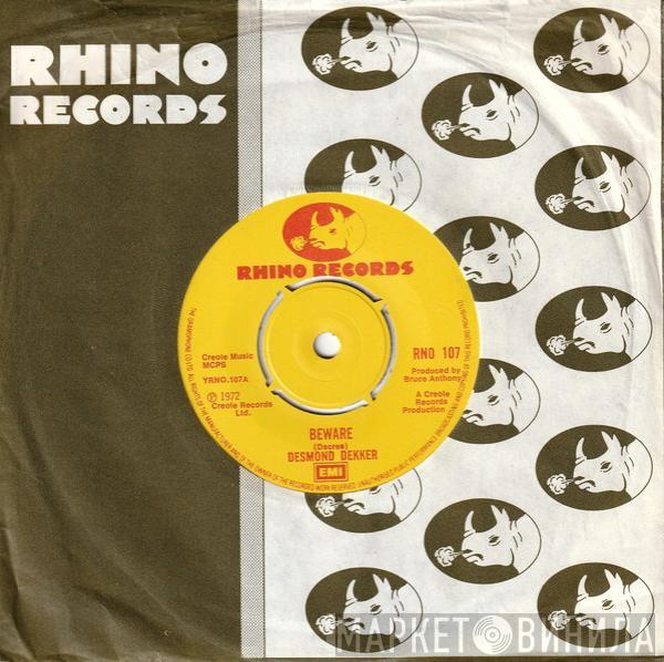  Desmond Dekker  - Beware / Mother Nature
