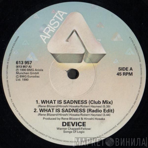 Device  - What Is Sadness