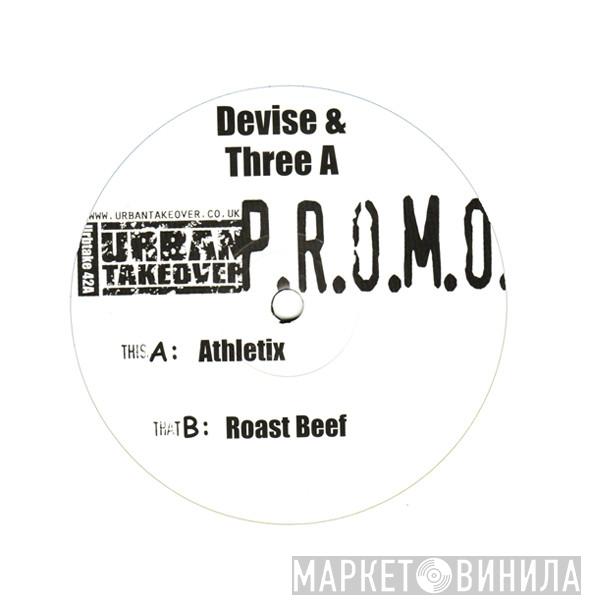  Devize & 3A  - Athletix / Roast Beef