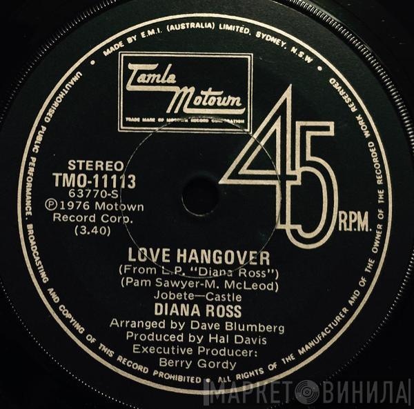  Diana Ross  - Love Hangover / Kiss Me Now