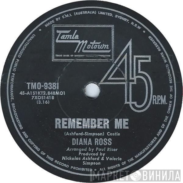  Diana Ross  - Remember Me / How About You