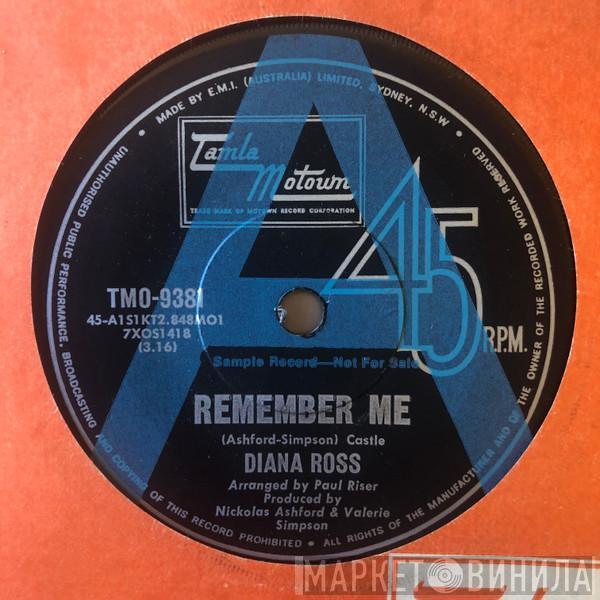  Diana Ross  - Remember Me / How About You